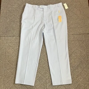 New Michael Kors Khaki Pants Mens Size 40X30 Baby Blue Style MTNTP - Picture 1 of 12