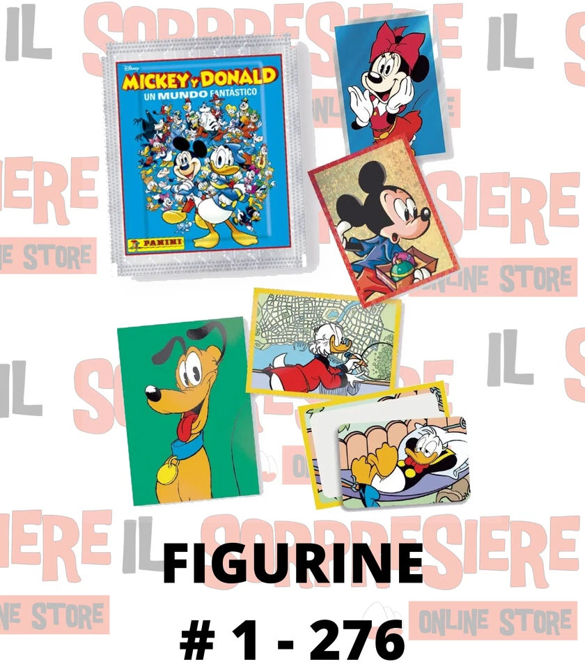 TOPOLINO UN MONDO FANTASTICO FIGURINE A SCELTA # 1 - 276 PANINI 2023