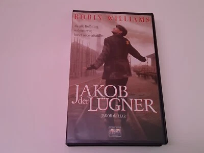Jakob der Lügner 1999 VHS German PAL Video Großbox Robin Williams Alan Arkin - Bild 1 von 4