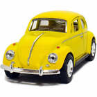 1967 Classic Volkswagen Beetle 1:32 Scale Diecast Model Yellow by Kinsmart