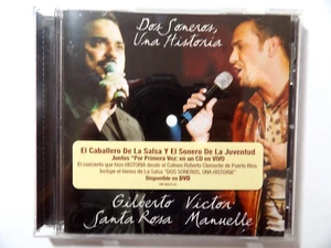 Gilberto Santa Rosa Dos Soneros Una Historia (CD) LIKE NEW - Picture 1 of 1