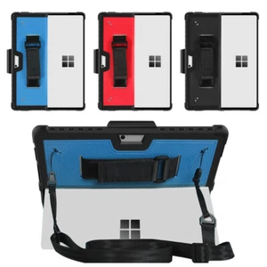 For Microsoft Surface Pro 10 9 8 Tablet Case Multiple Angle Kickstand & Strap - Picture 1 of 19