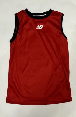 NB New Balance Boys  Sleeveless Polyester Athletic Shirt Kids Size 7 - Image 1 of 4