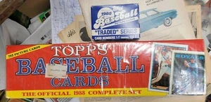 1988 Topps Baseball komplettes fabrikversiegeltes Set plus gehandeltes Set - Bild 1 von 1