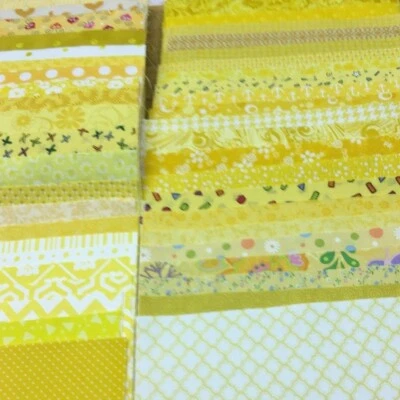 Surtido de cuadrados para pasteles de 10" capas: AMARILLO Calico 40+ piezas EE. UU. NUEVO EN PAQUETE Foto 1 de 3
