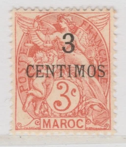 FRENCH MOROCCO 1902-10 3c Mint No Gum MNG Stamp A4P13F39723 - Picture 1 of 1