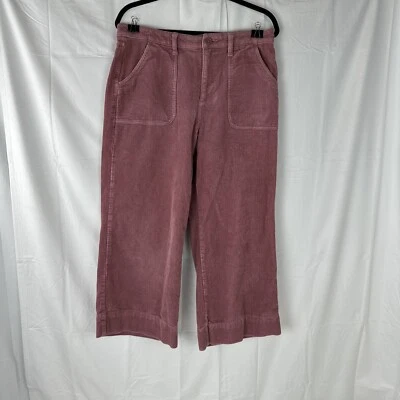 ЖЕНСКИЕ ВЕЛЬВЕТОВЫЕ БРЮКИ A. N. A. J C PENNEYS CO РОЗОВОГО ЦВЕТА РАЗМЕР 10 - Изображение 1 из 4