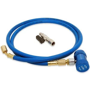 Tuyau de remplissage / kit de remplissage pour R1234yf climatisation voiture avec adaptateur filetage gauche ACME - Photo 1/5