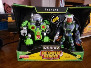 Rescue Heroes Robotz Talking Tectonic & Rocky Canyon - Picture 1 of 5