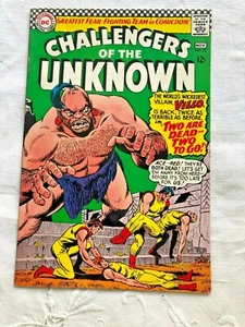Challengers of the Unknown Comic #52 DC Silver Age Fine - Very Fine Condition  - Bild 1 von 3