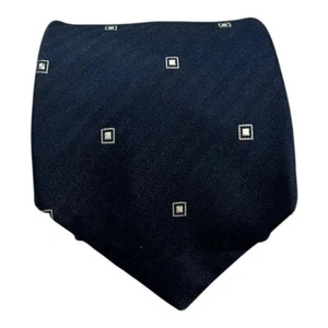 Lanvin Paris Navy Blue Tie - Picture 1 of 6