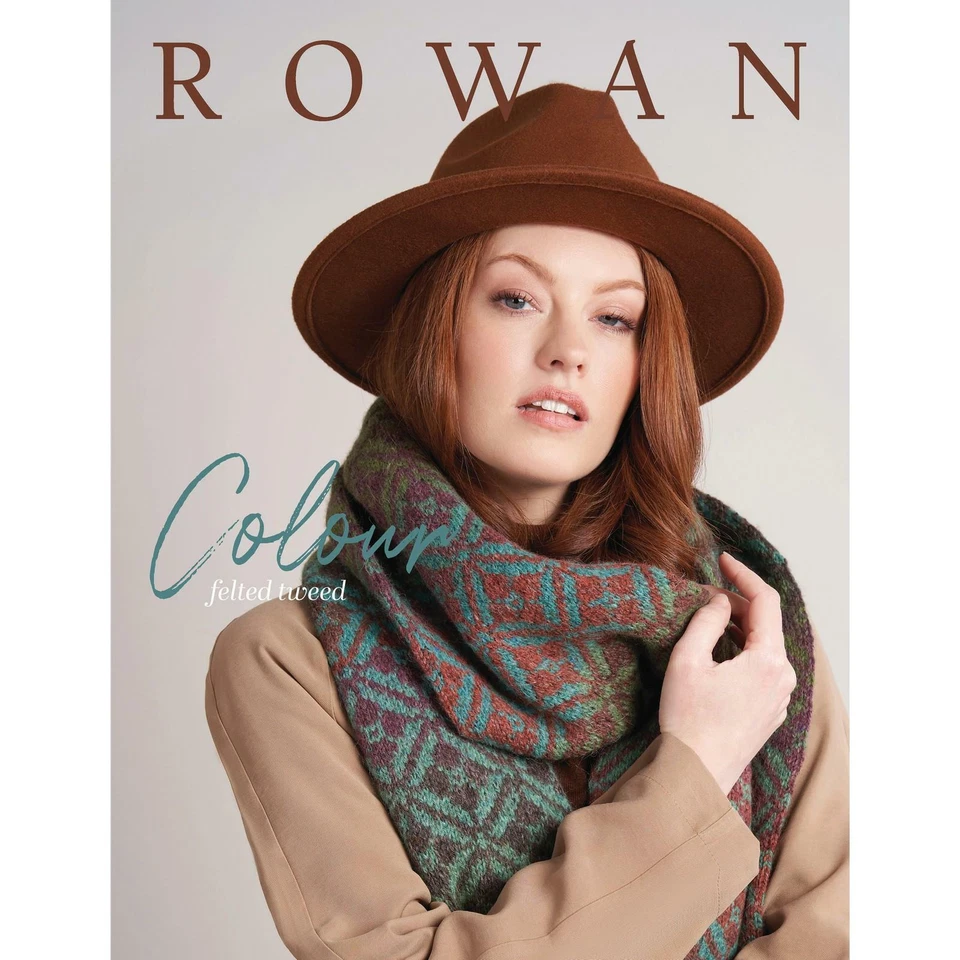 Rowan Felted Tweed Colour Collection - Knitting Pattern Book 9 Designs - Image 1 of 1