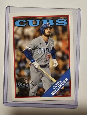 2023  Topps Cody Bellinger #2T88-6 1988 Baseball 35th Anniversary Cubs - Image 1 of 2