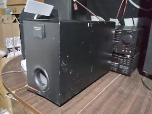 Subwoofer nero non alimentato Pioneer HTP 100-SW testato e funzionante 70w 8ohm - Foto 1 di 8