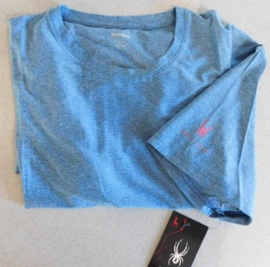 Spyder Mens Short Sleeve Lounge Ware Shirt Large New - Picture 1 of 9