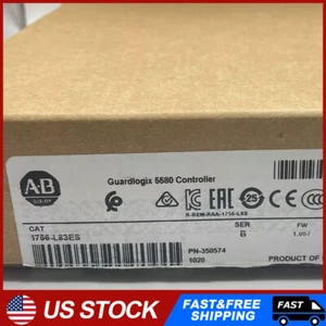 New Allen-Bradley 1756-L83ES /B Guardlogix 5580 Controller 1756L83ES - Picture 1 of 6