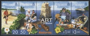 Pitcairn 2001 - Mi-N.o 592-595 ** - Estampillada sin montar o nunca montada - Artesanía - Imagen 1 de 1