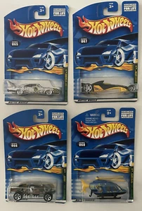 2001 Hot Wheels ROD SQUADRON Series Complete Set of 4 #065,#066,#067,#068   - Bild 1 von 5