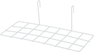 12 Wire Grid White Shoe Shelves Shelf 10" X 4” Retail Merchandise Display - Picture 1 of 2
