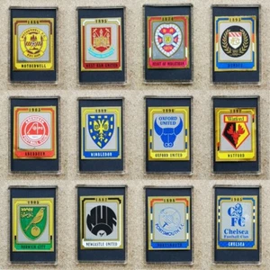 Panini Football 88 1988 English Scottish Foil Badge in a Fridge Magnet - Various - Picture 1 of 42