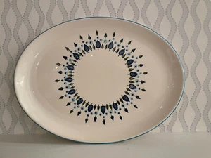 Vintage Marcrest Swiss Alpinel Oval Platter 14" - Picture 1 of 2