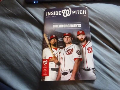 2015 Washington Nationals Inside Pitch Program Vol 8 Issue 10 Ryan Zimmerman  - Image 1 of 4