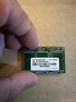 Apacer ATA-ADM 256MB Flash NEW 8C-4A014-5200B AP-FM0256A10C5G - Image 1 of 2