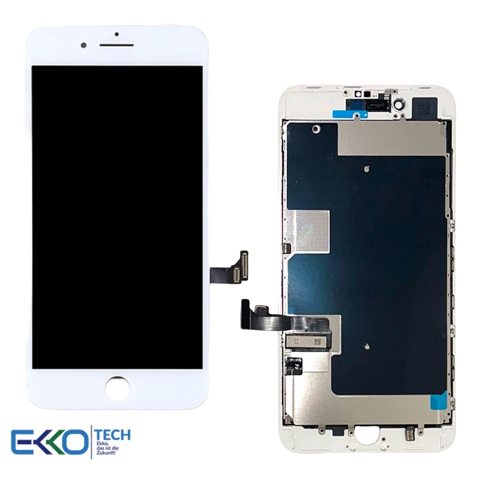 Original Display FOG für iPhone 8 Plus Bildschirm Retina 3D Touch Screen Weiß - Bild 1 von 1