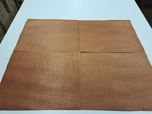 Chapa Sapele Pommele - 4 hojas MADERA NATURAL - 350mm x 290mm - Imagen 1 de 6
