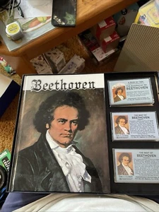Beethoven His Life & Times Hardcover Book By Orga + 3 Best Of Cassette Tapes NOS - Picture 1 of 14