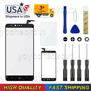 For MetroPCS ZTE ZMax Pro Z981 Replacement Outer Glass Touch Screen Digitizer - Picture 1 of 4