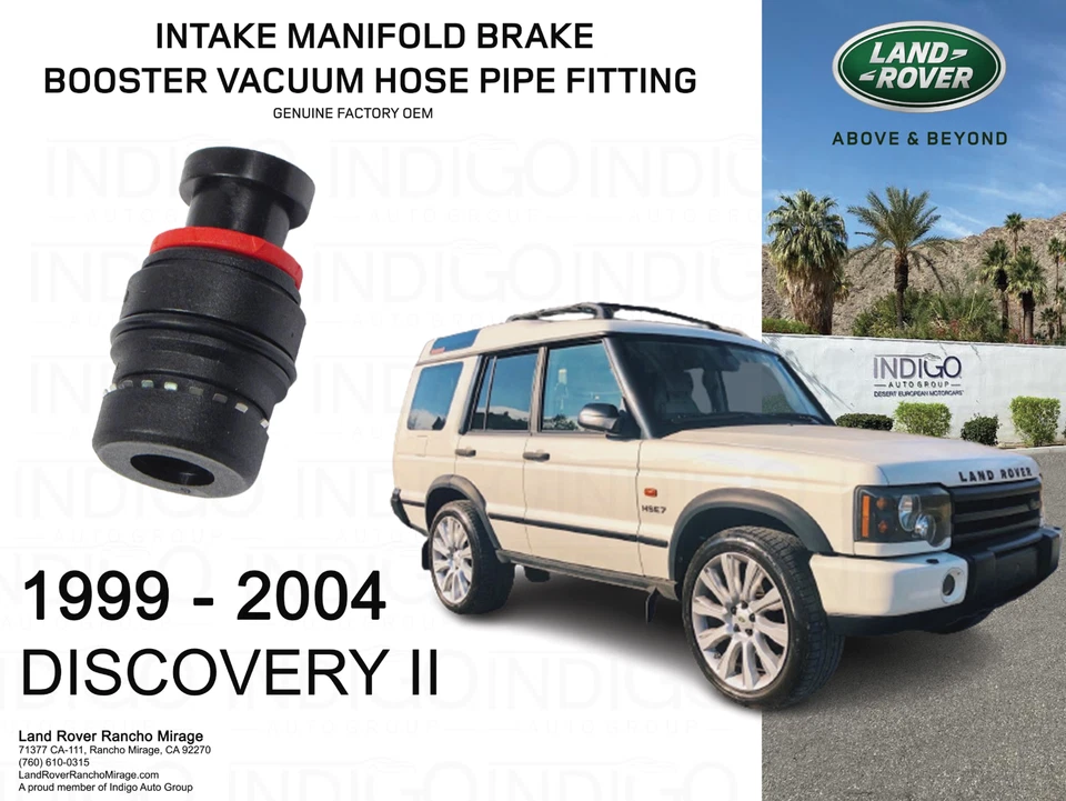 Land Rover Discovery 2 1999-2004 OEM admisión freno refuerzo montaje de manguera de vacío Foto 1 de 2