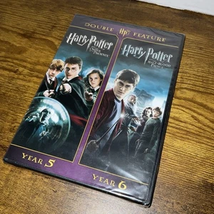 Harry Potter DVD 2-Movie Set NEW SEALED Order of the Phoenix + Half-Blood Prince - Imagen 1 de 6