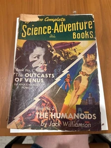 Science-Adventure Books No.5 Spring – Outcasts of Venus / Humanoids - Picture 1 of 9