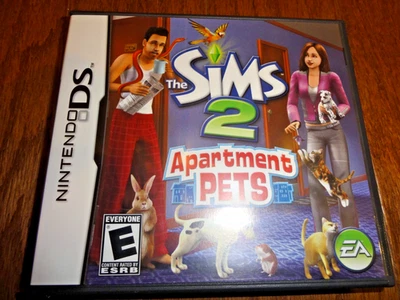 The Sims 2: Apartment Pets (Nintendo DS, 2006) Complete W/ Manual - Image 1 of 4