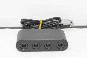 Nintendo Wii U Official OEM GameCube Controller Adapter WUP-028 Works On Switch✅ - Picture 1 of 3