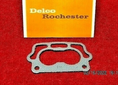 Chevrolet Truck Delco Rochester 1955-1969 2 bbl GC carburador junta de brida de acero Foto 1 de 4