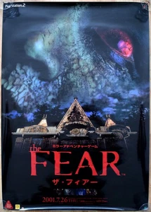 The Fear RARE PS2 51,5cm x 73cm Japanese Promo Poster - Bild 1 von 1