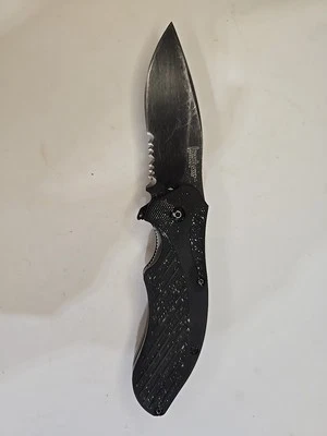 Kershaw 1605CKST Clash Assisted Opening Pocket Knife Black Paint Spots On Handle - Image 1 of 4