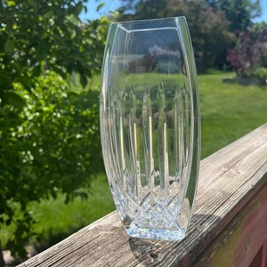 Jarrón Waterford Lismore cuadrado de 10 pulgadas retirado excelente estado - Imagen 1 de 13