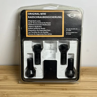 Mini cerraduras de perno de rueda OEM todos los modelos desde 07.2006 - 36 13 6 792 850 | Solo pernos Foto 1 de 3