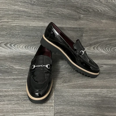 Mocassim feminino Franco Sarto Colette tamanho 11W largura preto - Imagem 1 de 4