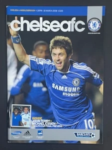 2007/08 Chelsea V Middlesbrough 30.03.2008 Premier League - Bild 1 von 1