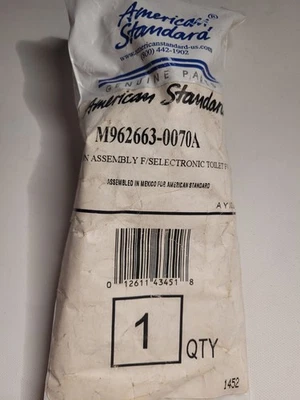 Conjunto de pistón estándar americano M962663-0070A para inodoro electrónico FV Foto 1 de 4