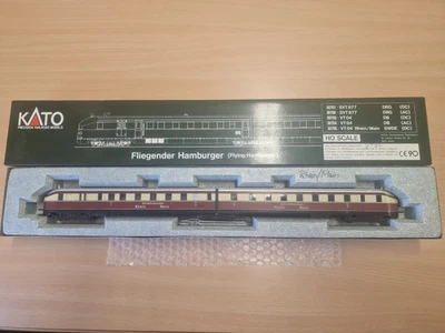 Kato H0 30705 Diesel Railcar VT 04 Rhine/Main Red Never Used!! - Image 1 of 4