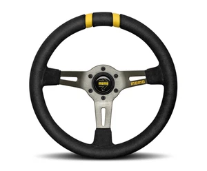 Momo MOD. DRIFT Steering Wheel - 330mm (Black Suede / Black Stitching) - Picture 1 of 1
