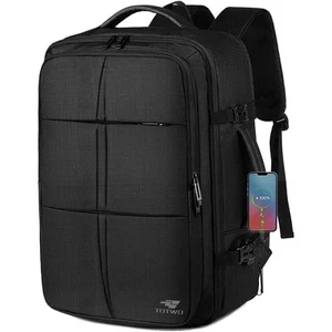 Extra Large Travel Backpack, 50L Carry On Backpack Flight Approved with USB C... - Picture 1 of 6