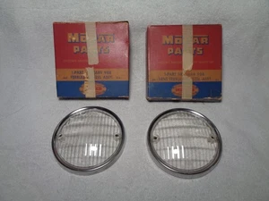 NOS Mopar 1957 Dodge Park Light Lenses - Picture 1 of 1