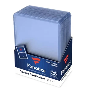 Portatarjetas Fanatics 35pt 3x4 Topload 25 unidades - Imagen 1 de 1