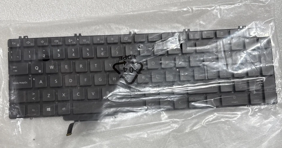 New Dell Precision 7550 7560 7750 7760 SPANISH LATIN BCL Replacement Keyboard - Image 1 of 4